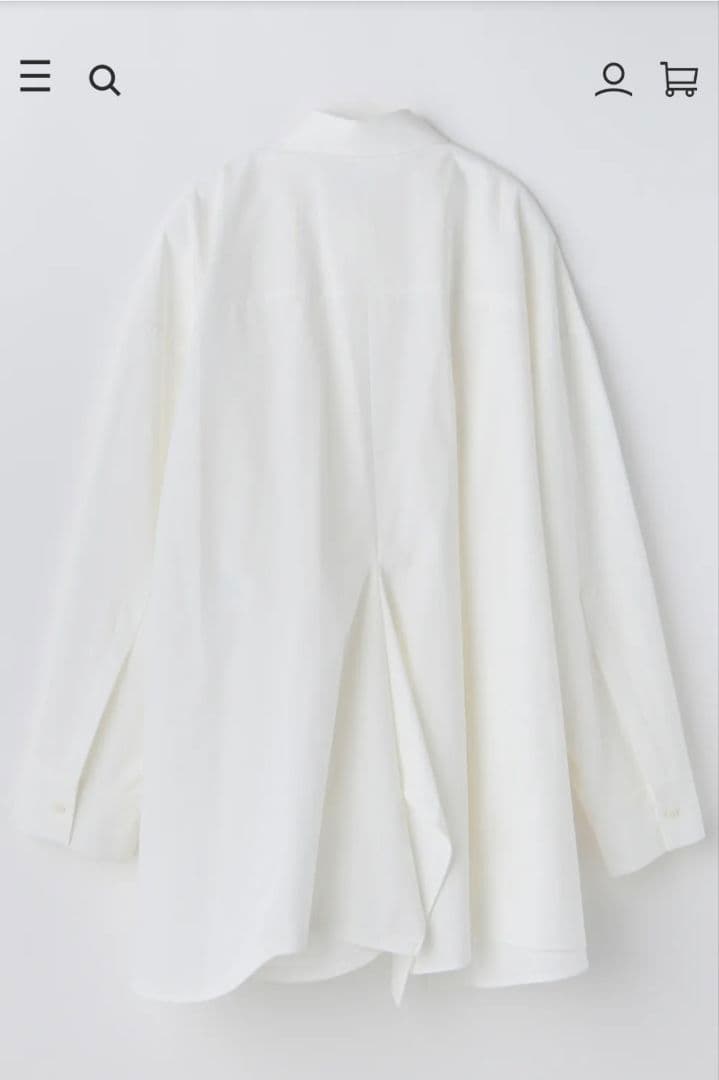 misatomi　完売　エンフォルド　PLATE SHIRT　新品