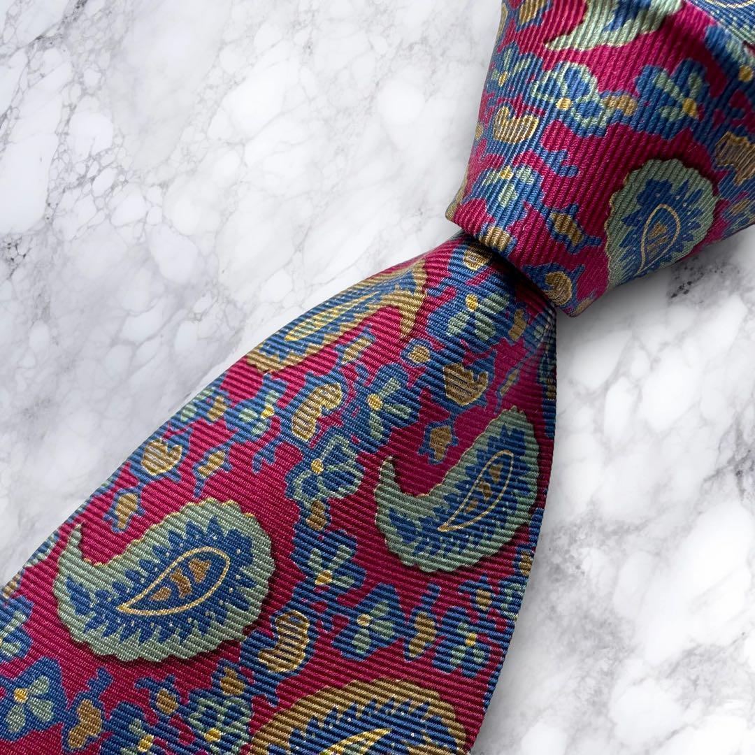 タグ付き未使用✨ETRO ネクタイ　エトロ　ペイズリー
