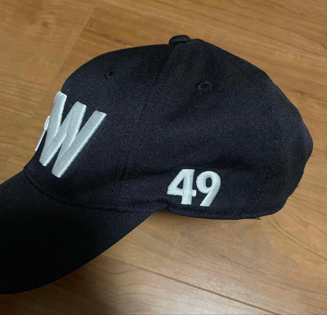 tfw49 ゴルフ　キャップ　ブラック