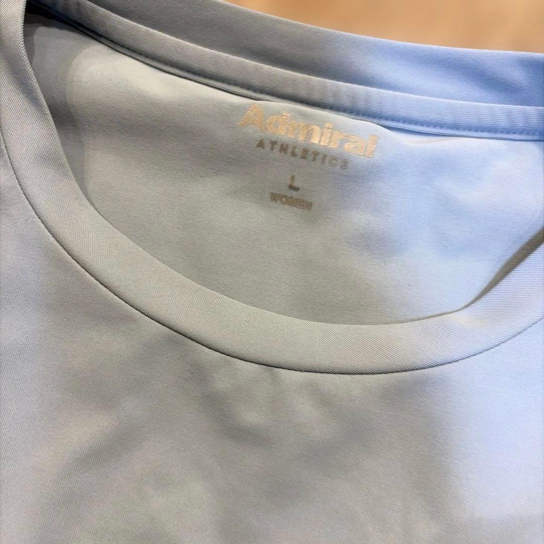美品　アドミラル　Admiral Tシャツ　レディース　L パステルブルー