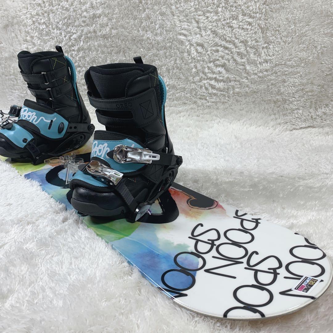 【未使用品】SPOON BOMBER 120 スノボード 3点セット