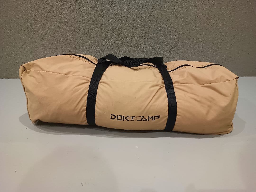 DOKICAMP TCパップテント 軍幕 メッシュインナー付き