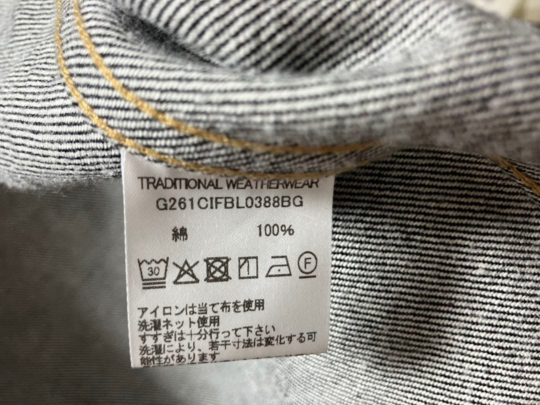 Traditional Weathertear デニムジャケット 34