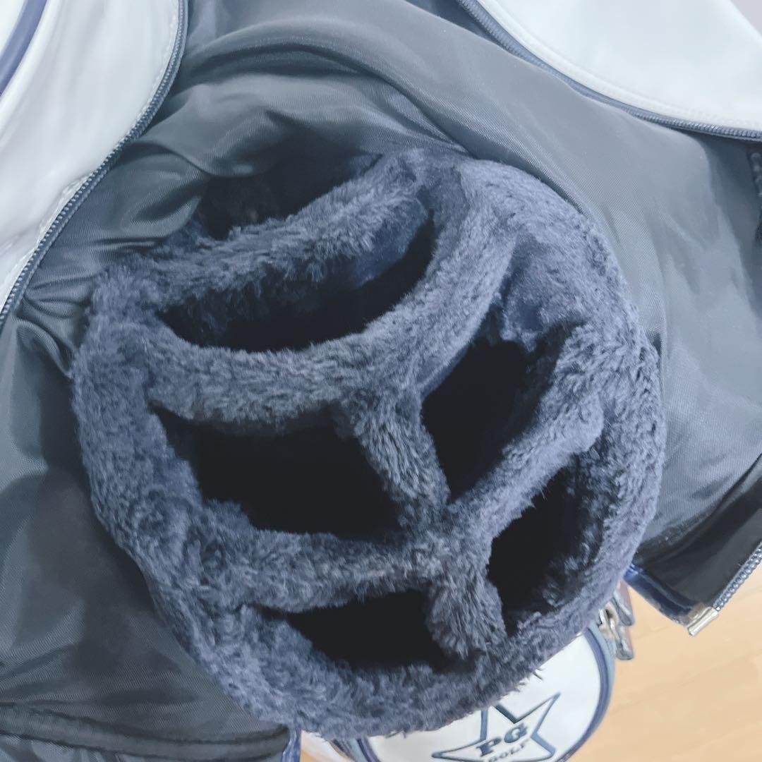 K205 PEARIY GATES エナメル キャディバッグ