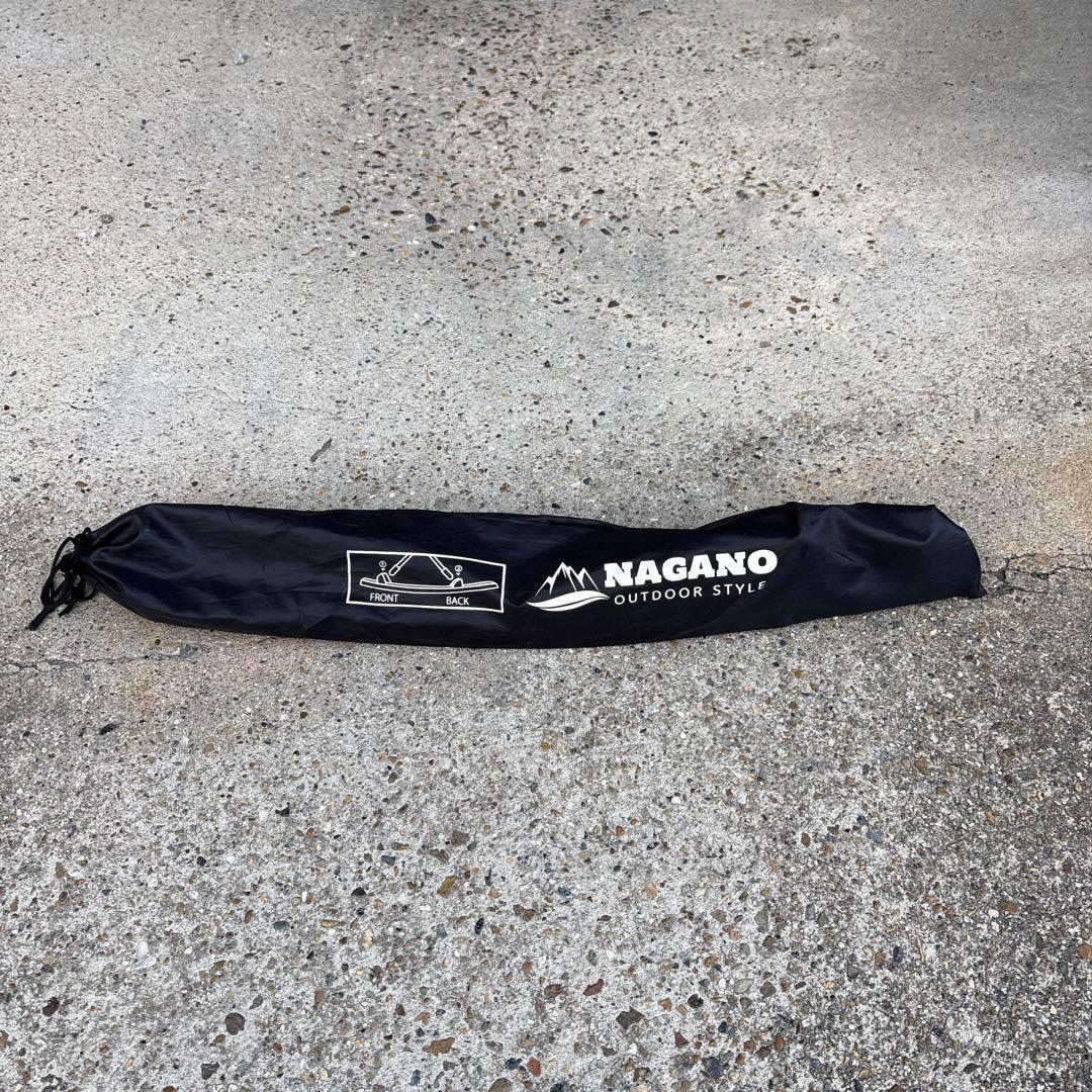 Helinoxチェアワン+長野アウトドアスタイルロッキングフット