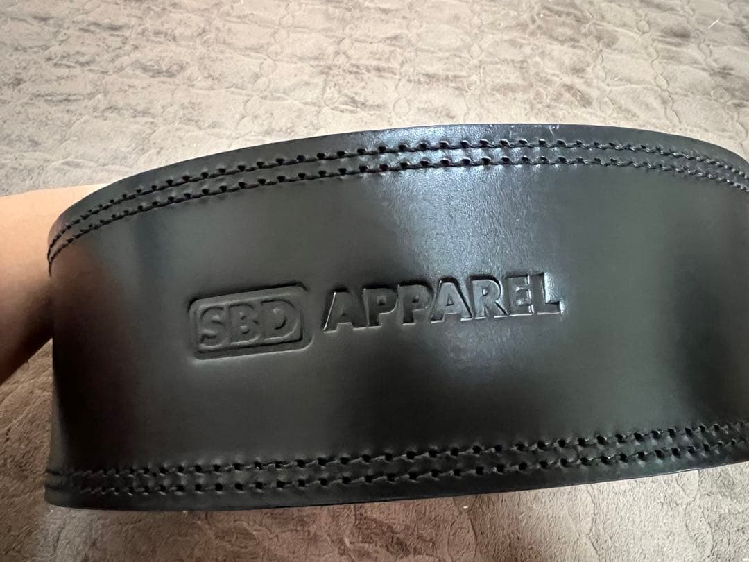 SBD APPAREL トレーニング・パワーベルト 黒