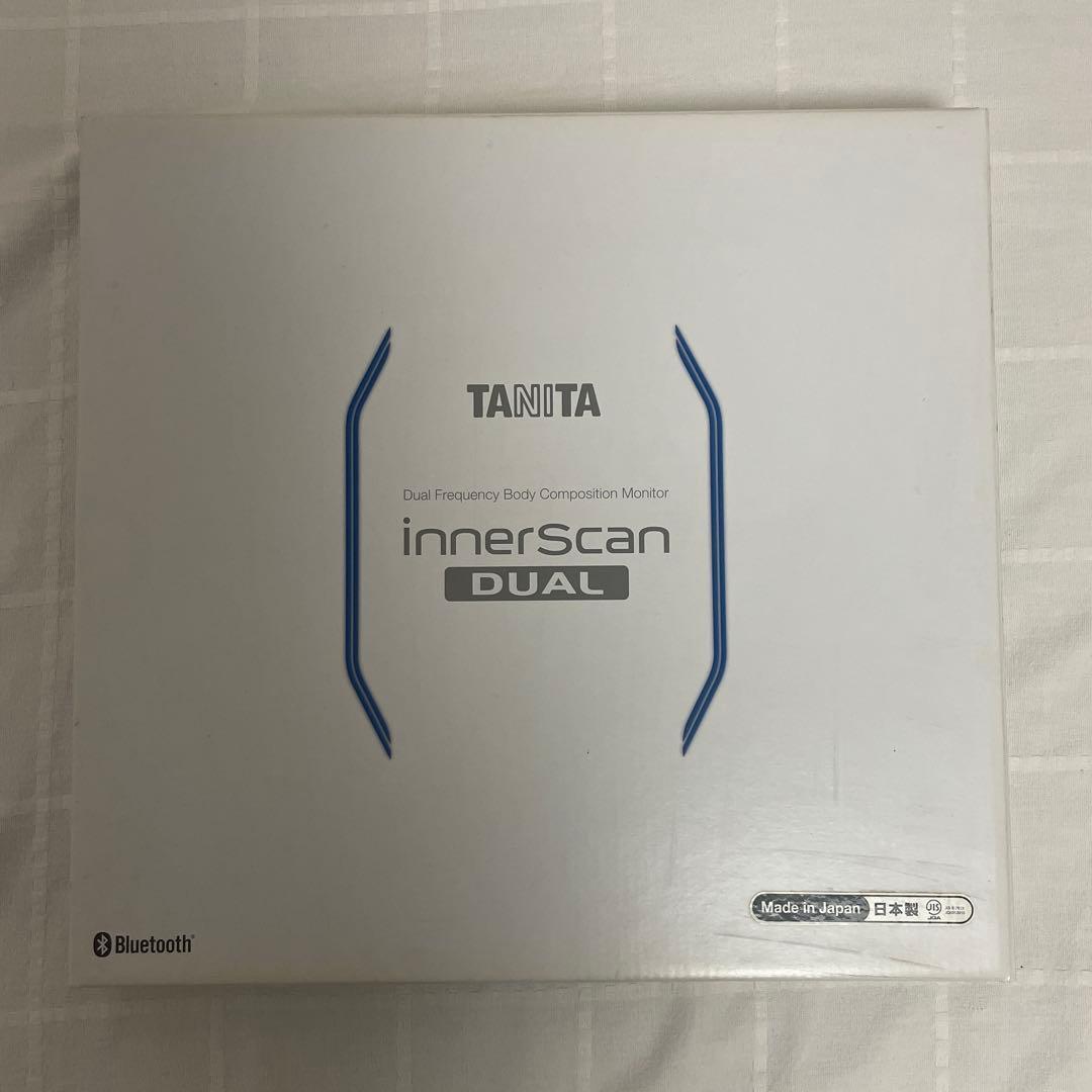 【未使用品】タニタinner Scan DUAL RD910-WH 体脂肪計