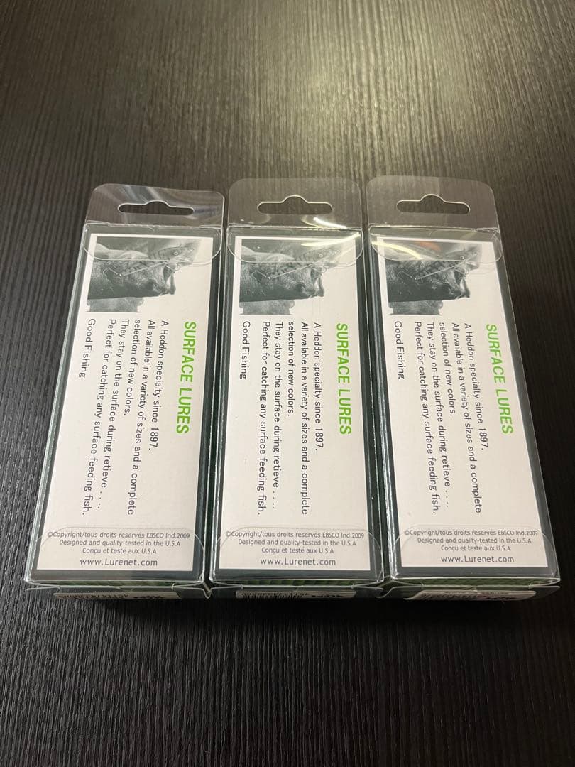 釣りフェス 2026 限定 heddon ルアー 3個 セット