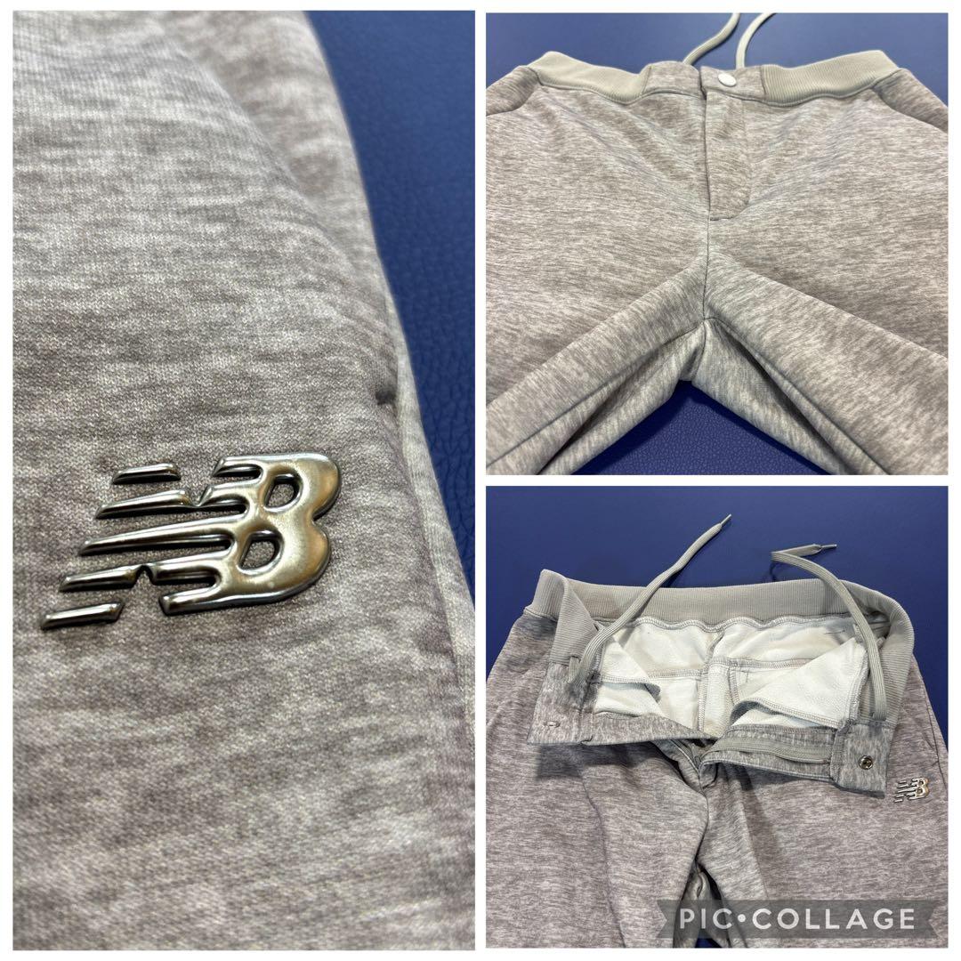 ニューバランスゴルフ　0/S スウェット　ロングパンツ　ジョガーパンツ　グレー