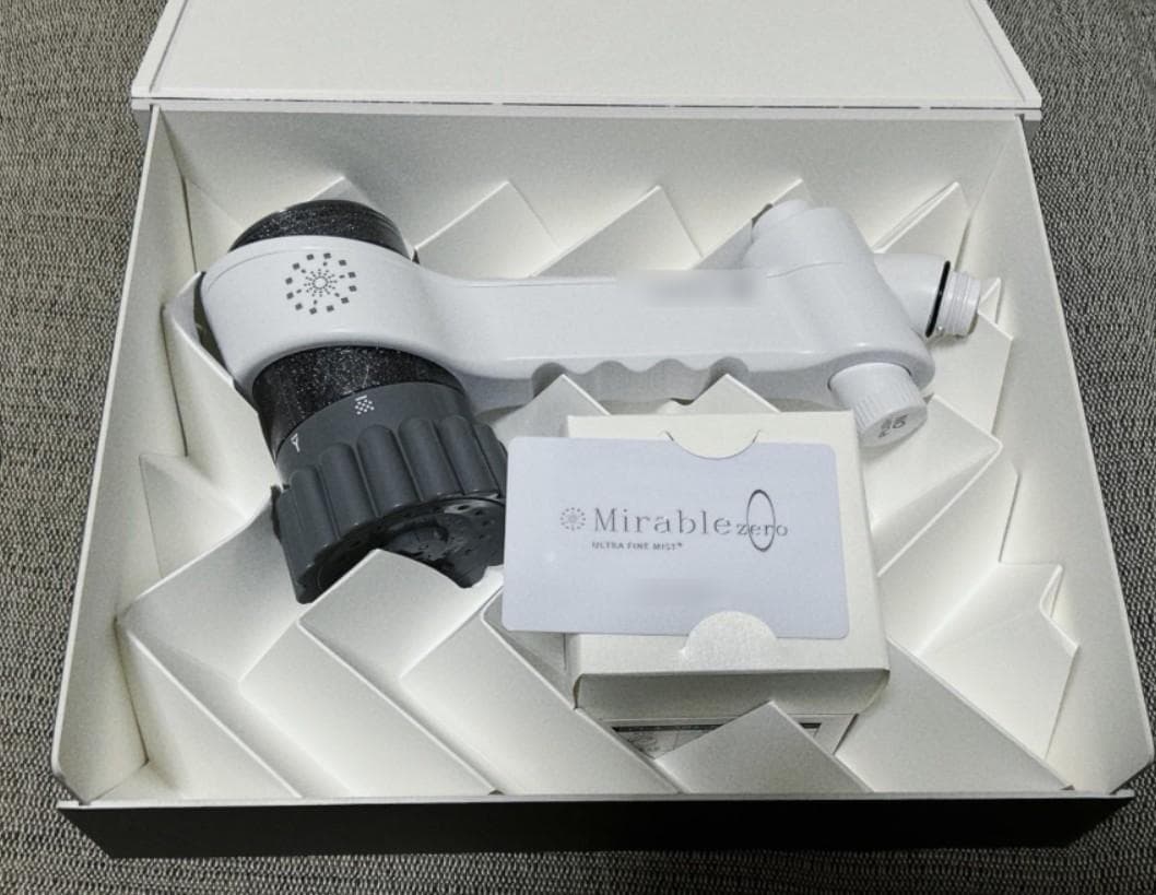 Mirable zero ウルトラファインミストシャワーヘッド 未使用品
