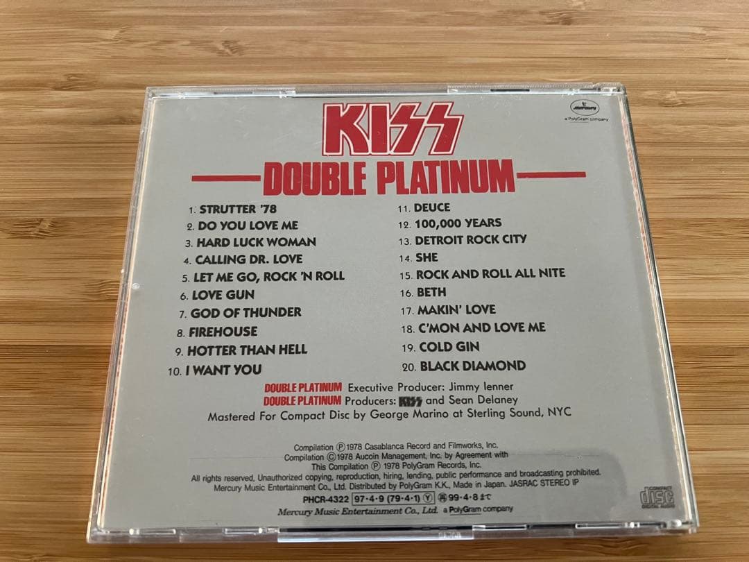 KISS /四人衆ソロアルバムとダブルプラチナム コンプリートvol.3