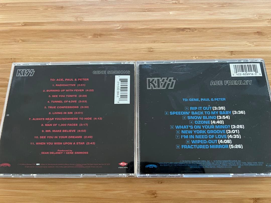 KISS /四人衆ソロアルバムとダブルプラチナム コンプリートvol.3