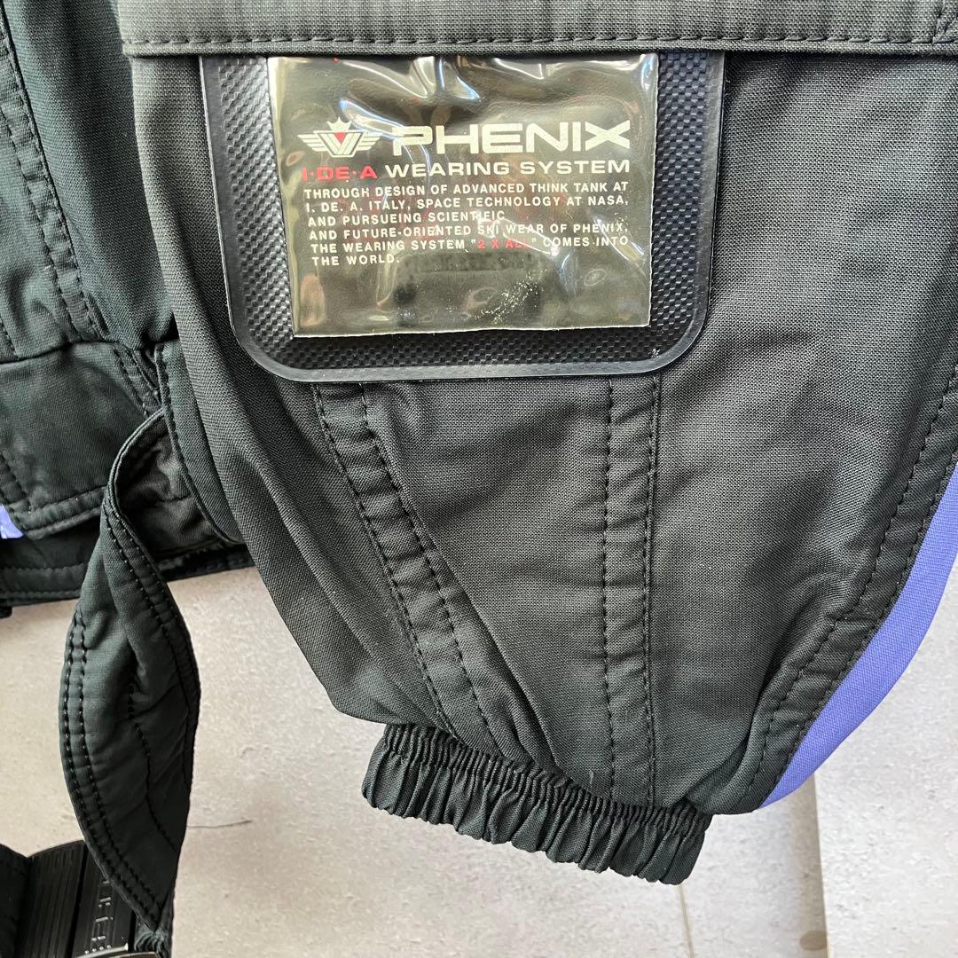 PHENIX YURI FRANKO スキーウェア 上下セットアップ XL 黒