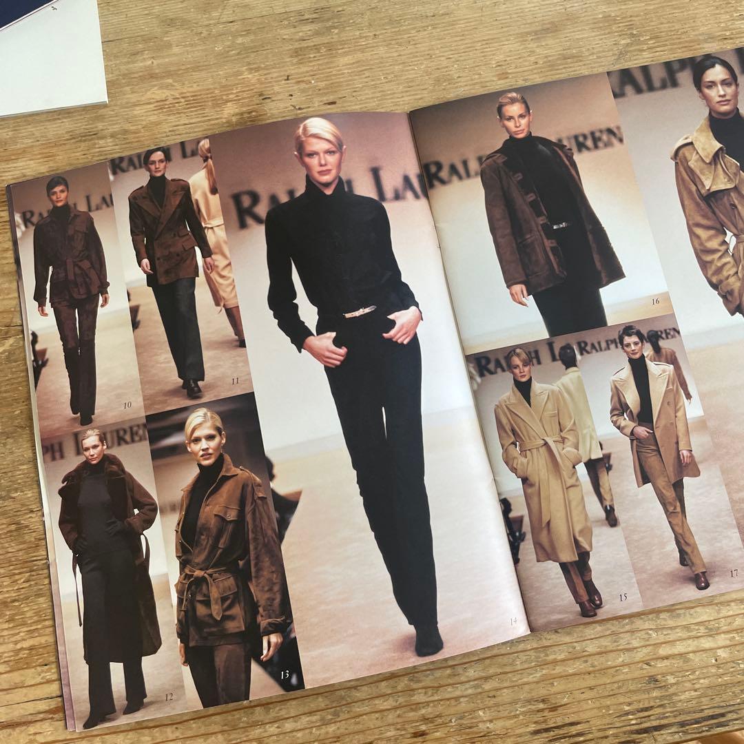 ラルフローレン 90年代 ヴィンテージ カタログ ランウェイ コレクション6冊