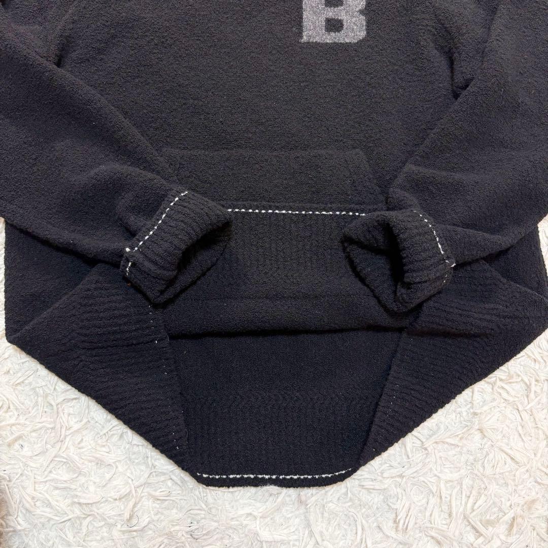 ブリーフィング　ニットパーカー　カシミヤ混