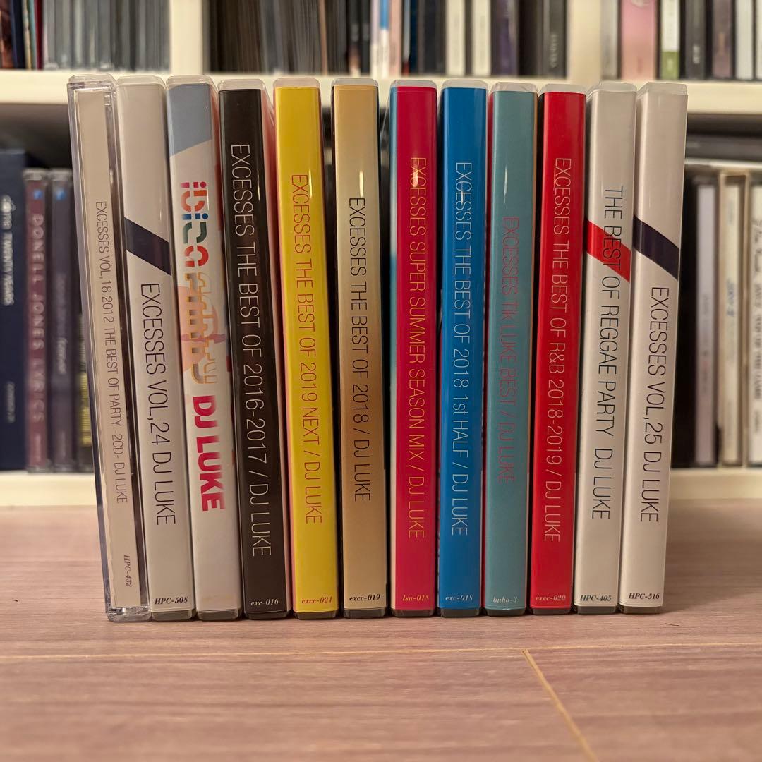 EXCESSES DJ LUKE MIX CD 13枚セット