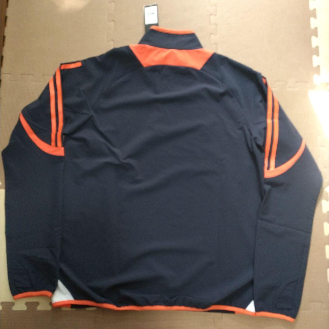 【新品未使用】アディダス　プラクティス ウォームアップ トップ　ネイビー　L