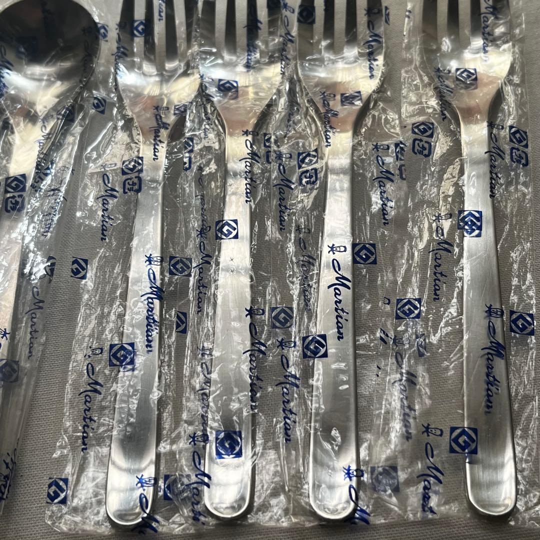 柳宗理 カトラリー パスタフォーク 4本 カレースプーン 4本 マット