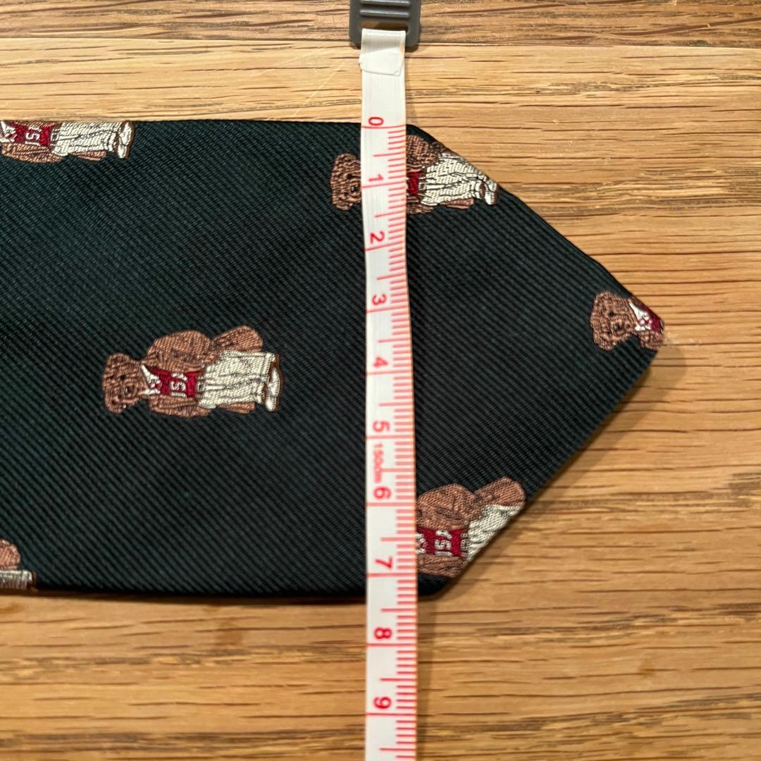 【超レア★ITALY製★未使用に近い】ポロベアネクタイ★ラルフローレン★グリーン