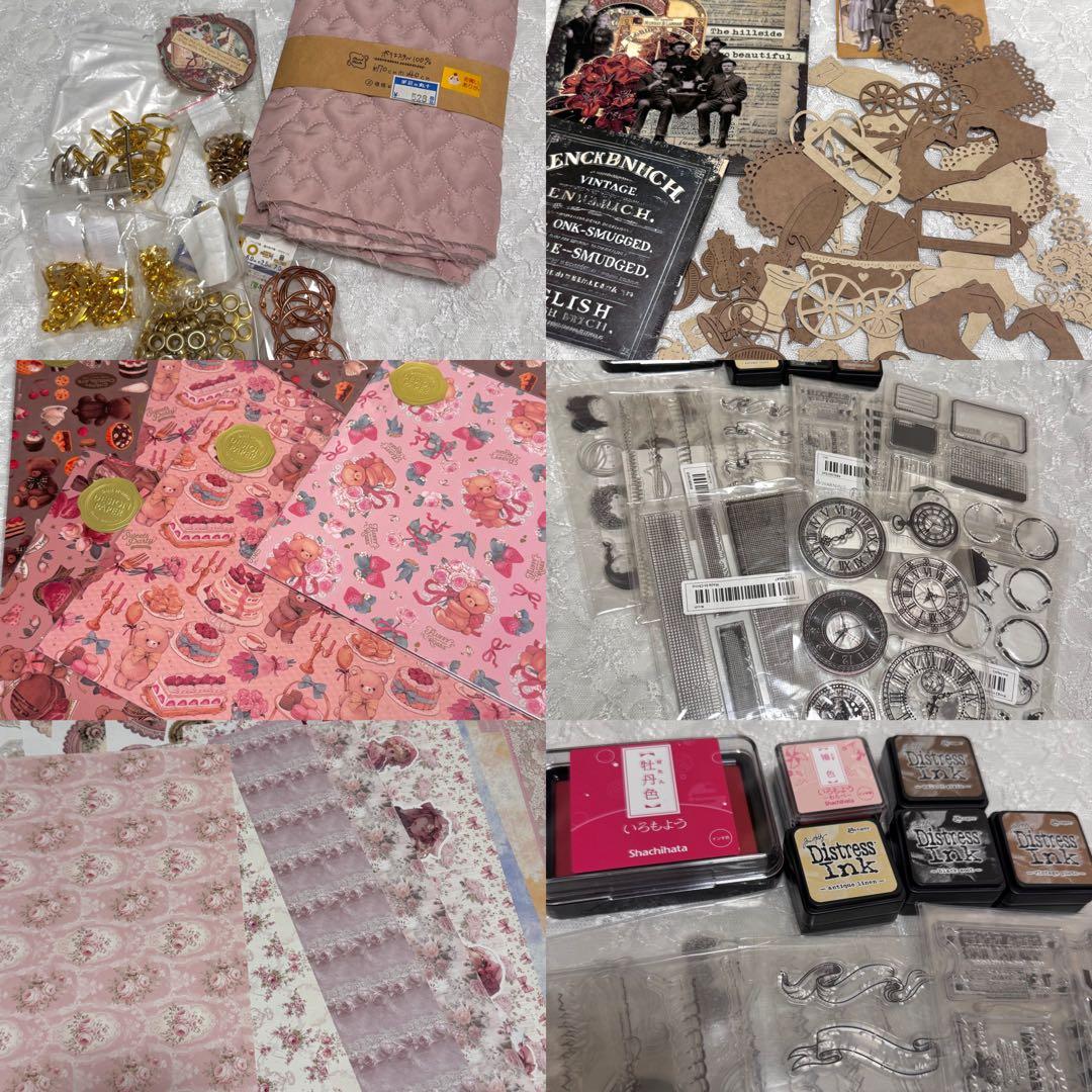 コラージュ素材　まとめ　100サイズ発送