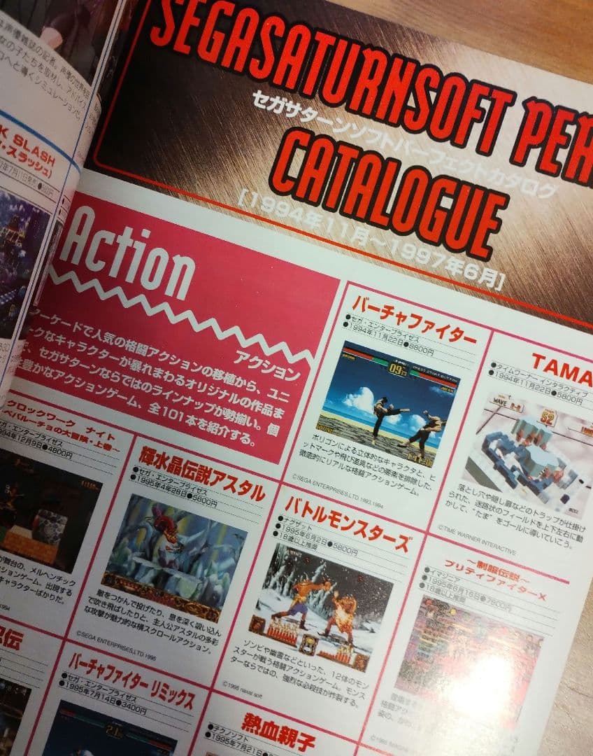 セガサターンパーフェクトカタログ