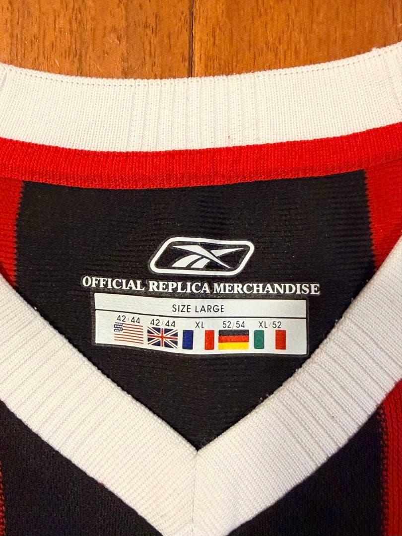 マンチェスターシティ ユニフォーム Reebok 2003-2004