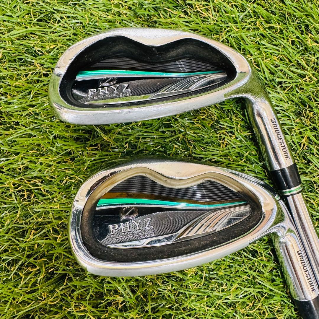 【グリップ新品】BRIDGESTONE PHYZ アイアンセット 5本（R）