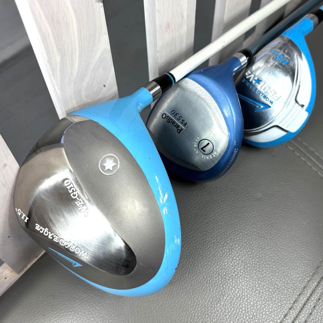 本格派 レディースゴルフクラブ 7本 ゴルフセット 豪華セット お試しセット