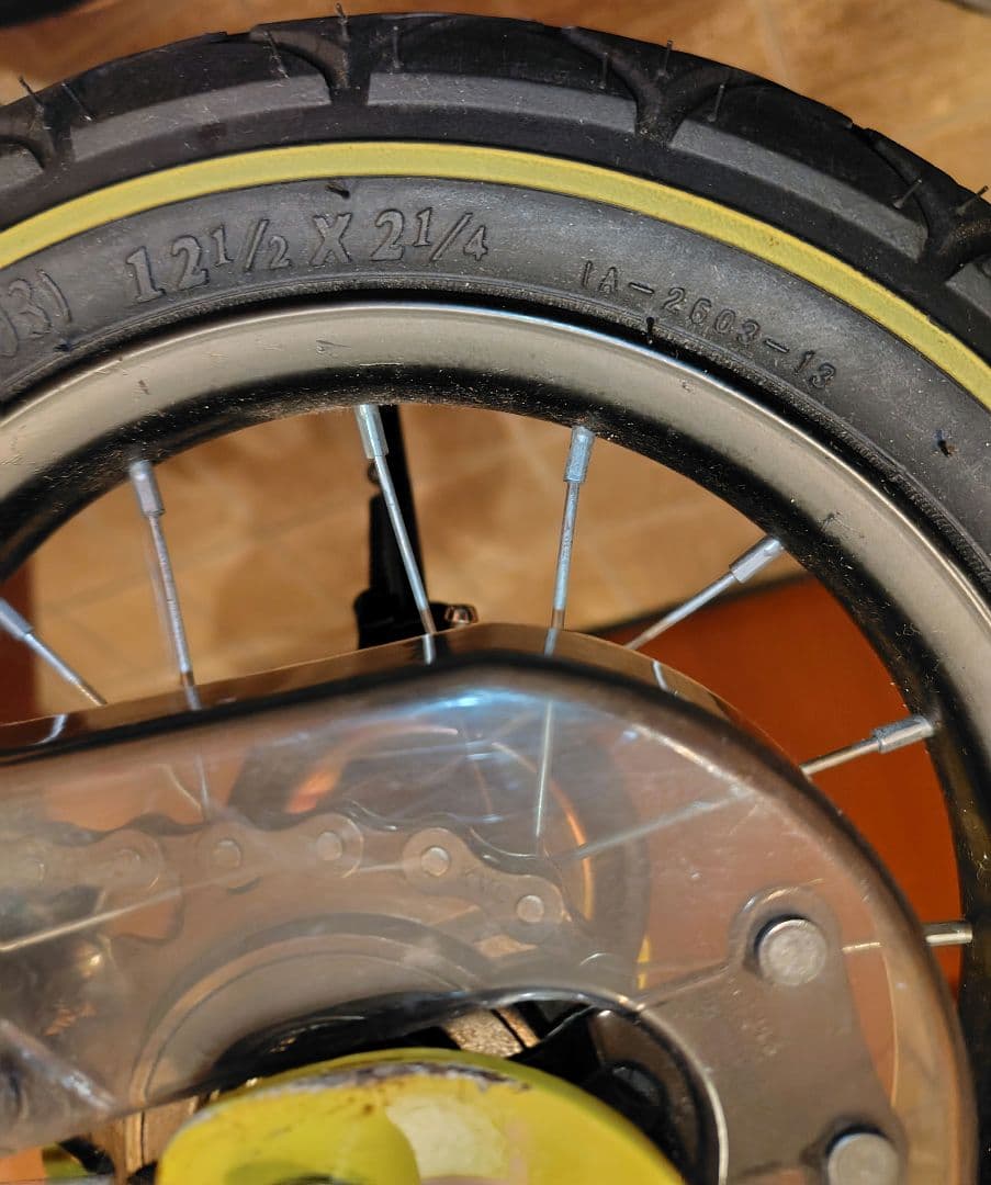 １２インチHenshin 幼児用自転車 イエロー