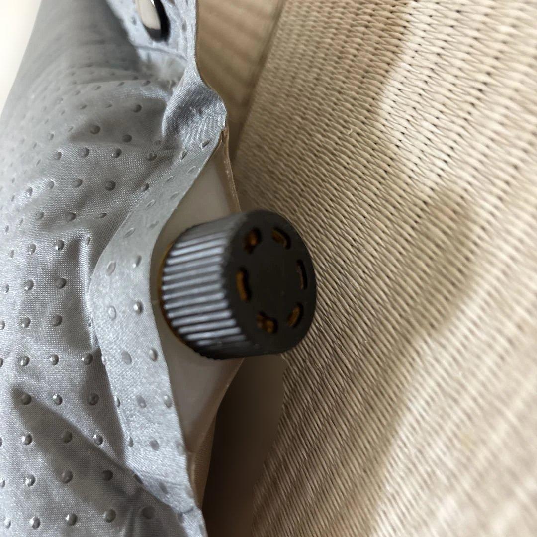 ①Hilander インフレータブルマット DX 8cm ベージュ まくら付き