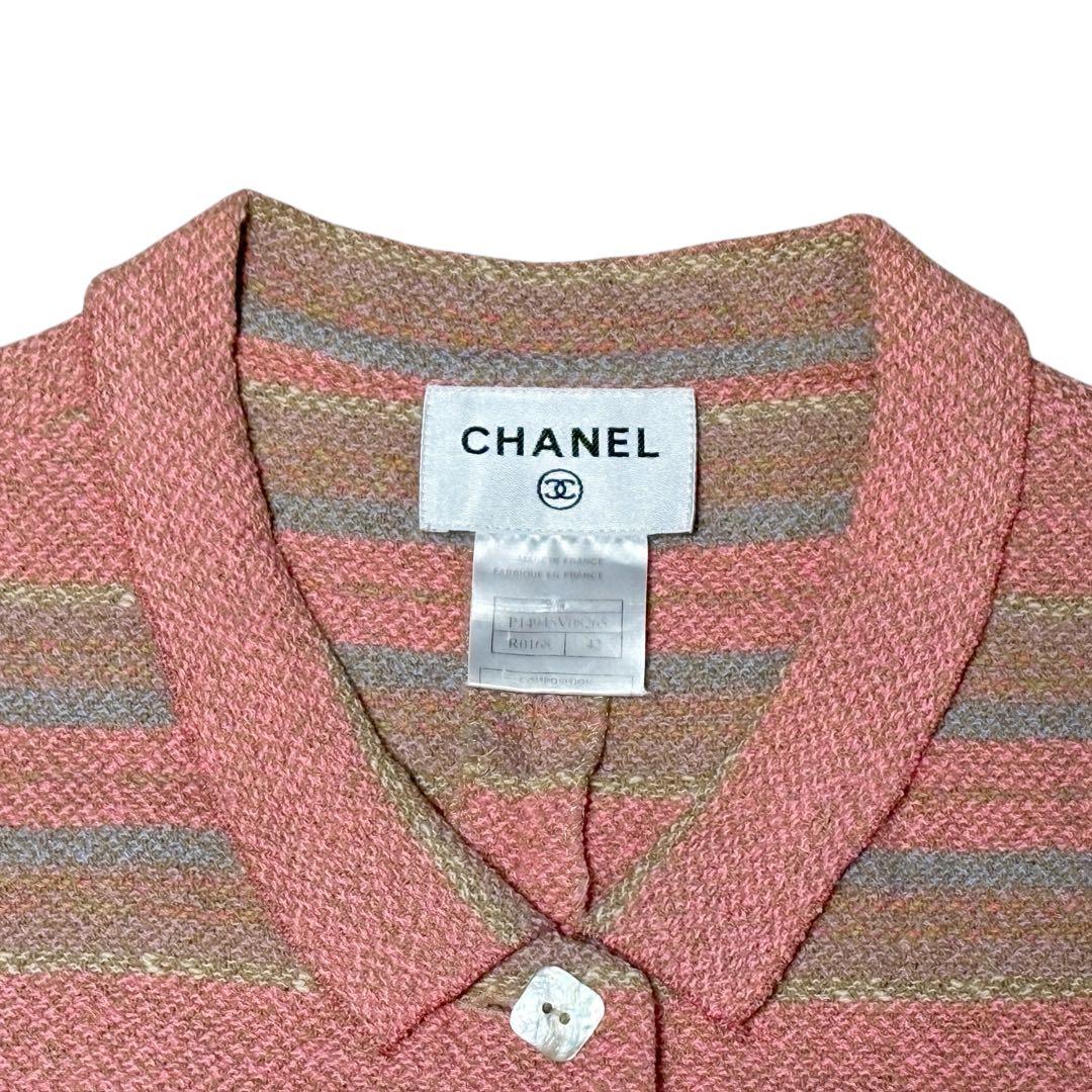 CHANEL シャネル シェルボタン ワンピース 42