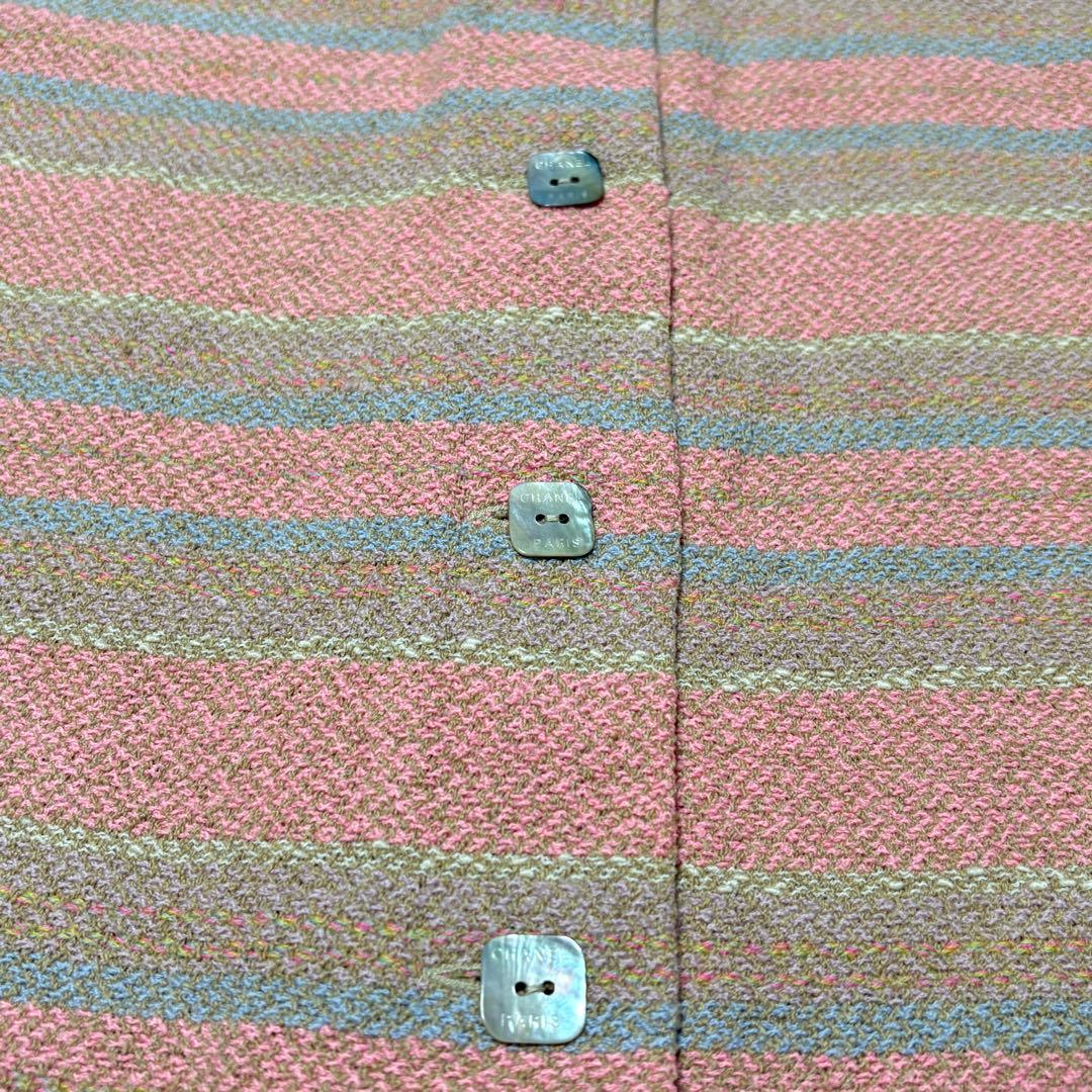 CHANEL シャネル シェルボタン ワンピース 42