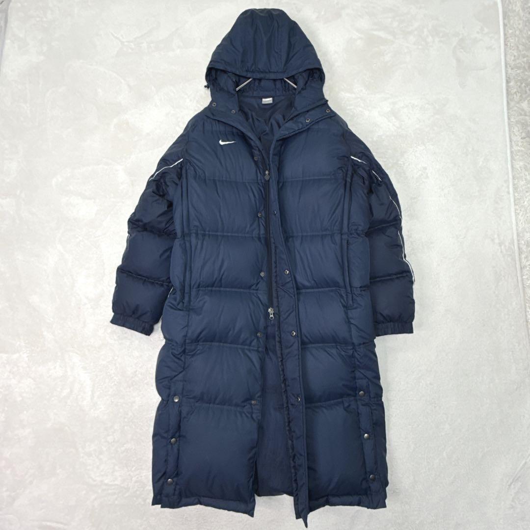 y*m様 美品✨ Nike　ベンチコート　L　肉厚 極暖 ロング ダウンコート