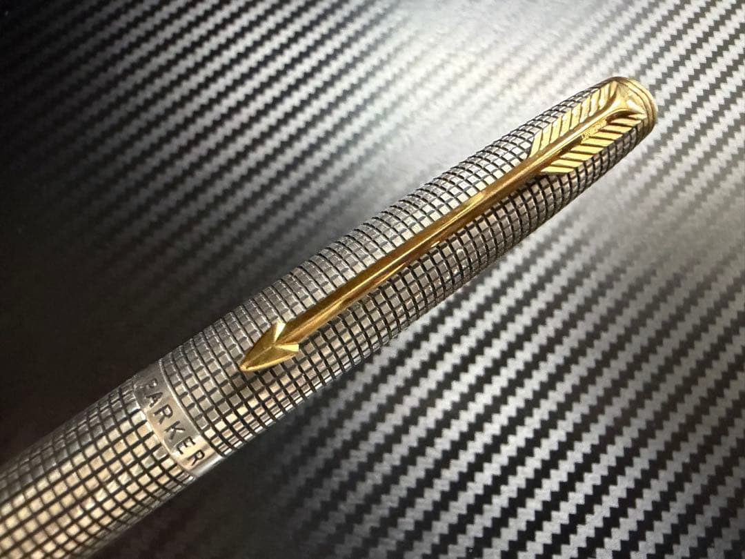 未使用に近い 初期型 パーカー 75 シズレ 66 M フラットトップ 万年筆