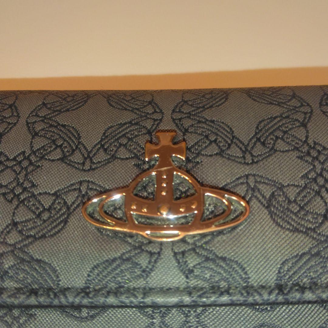 【良品 希少】 ヴィヴィアンウエストウッド キーケース 4連 オーブ ジャガード