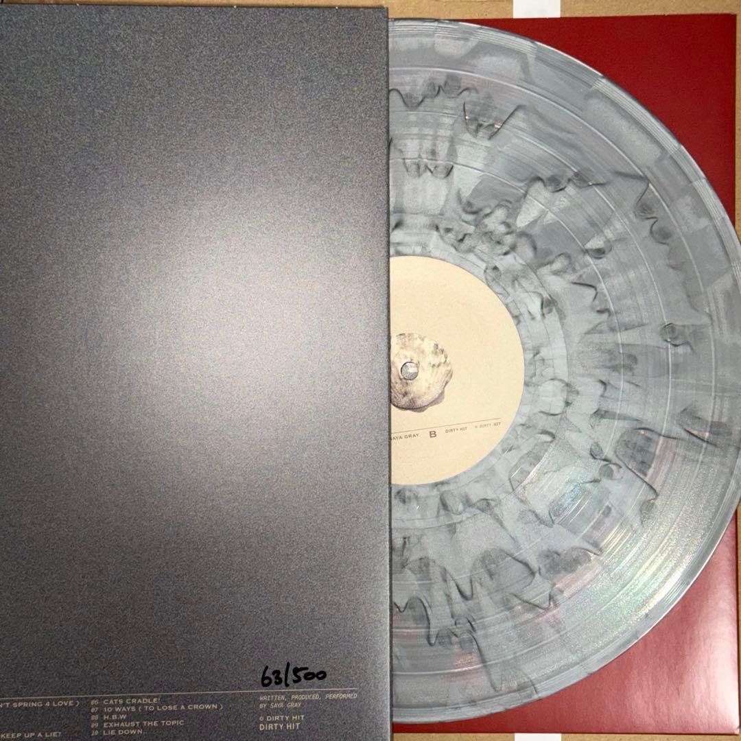 【500枚限定】 SAYA GRAY/SAYA blood records LP