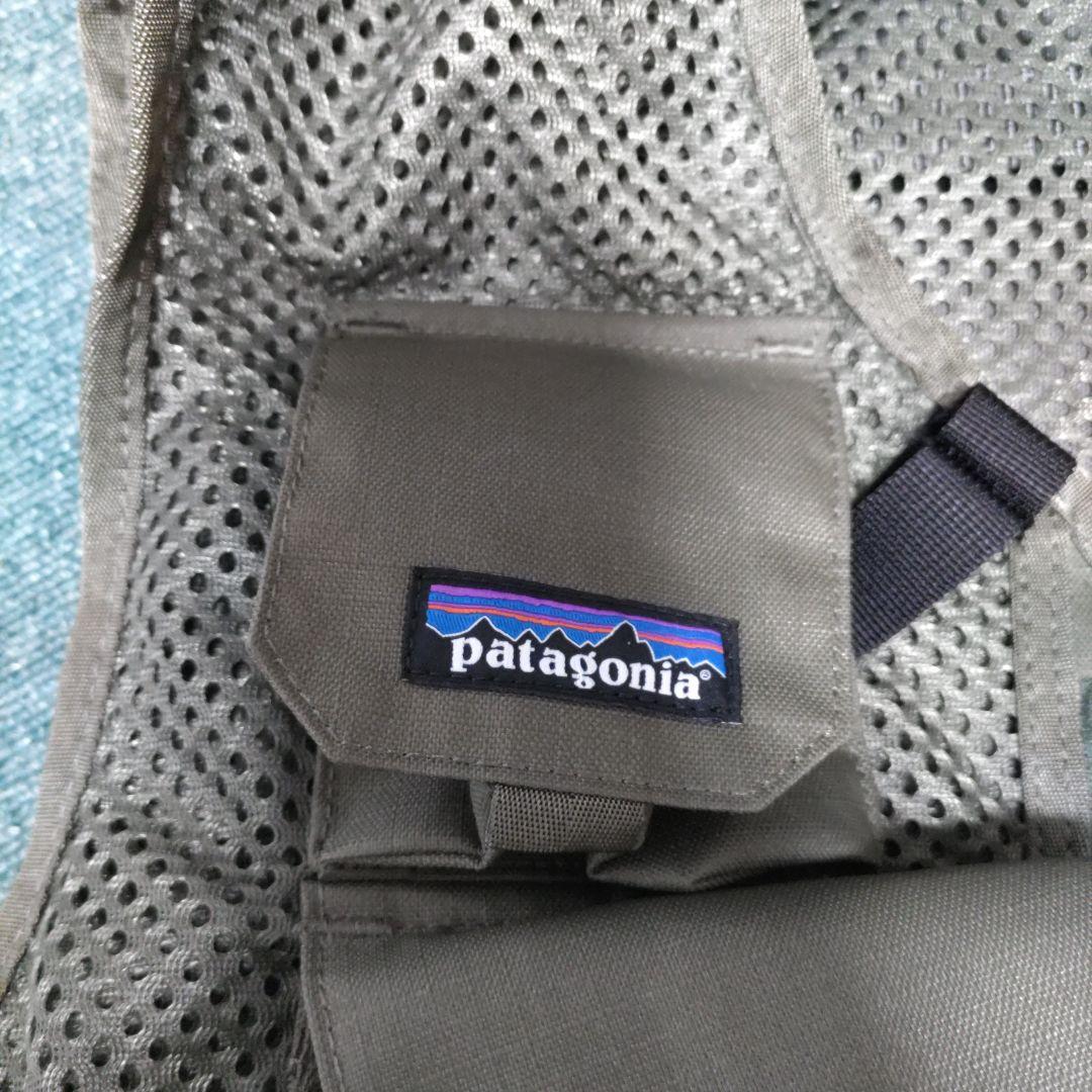 て*に様 Patagonia フィッシングベスト オリーブグリーン