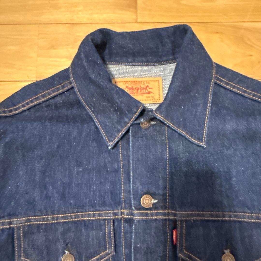 濃紺　リーバイス　70505 デニムジャケット XL