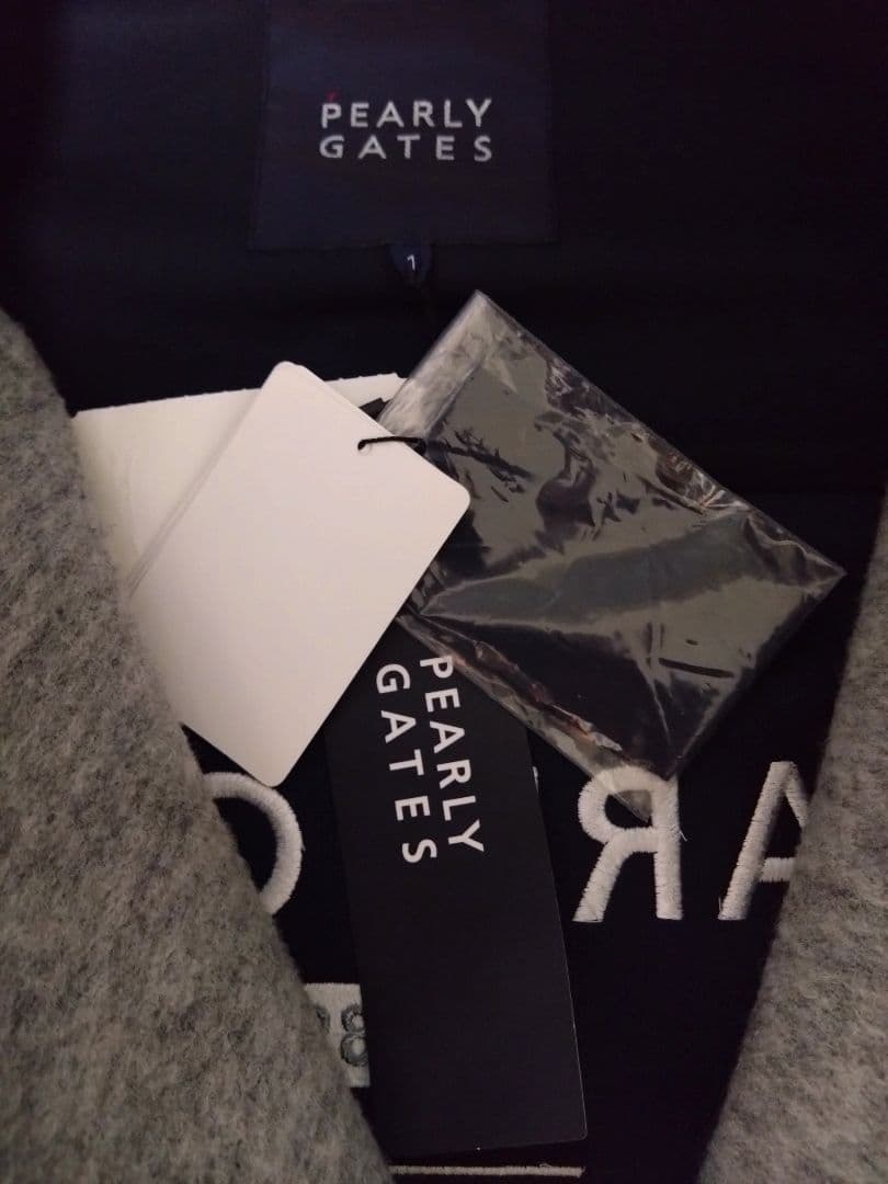 新品国内正規　PEARLY GATES パーリーゲイツ　PG刺繍ウールコート