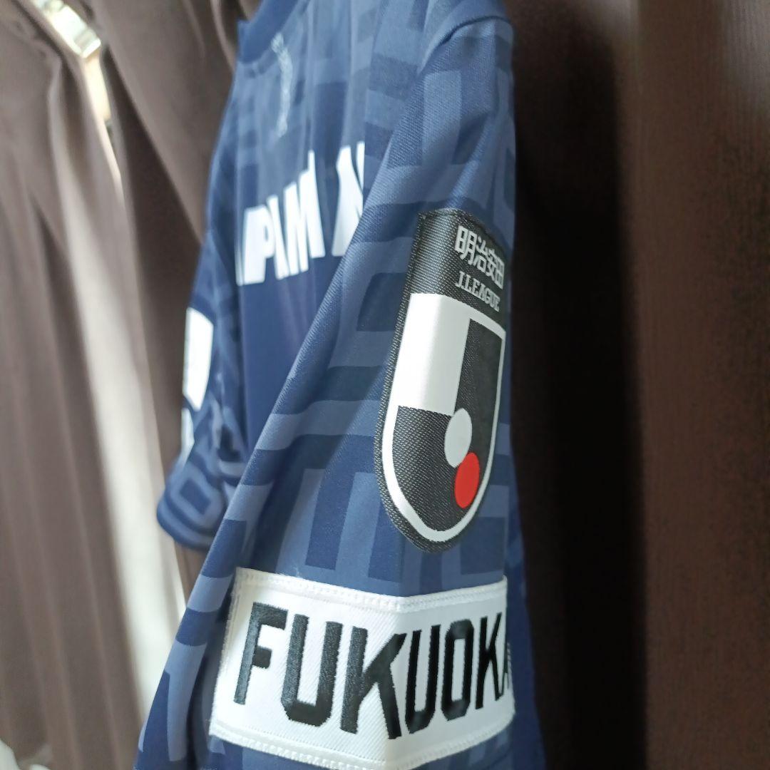 アビスパ福岡　30周年記念ユニフォーム　L 背番号ネーム無　奈良選手サイン入り
