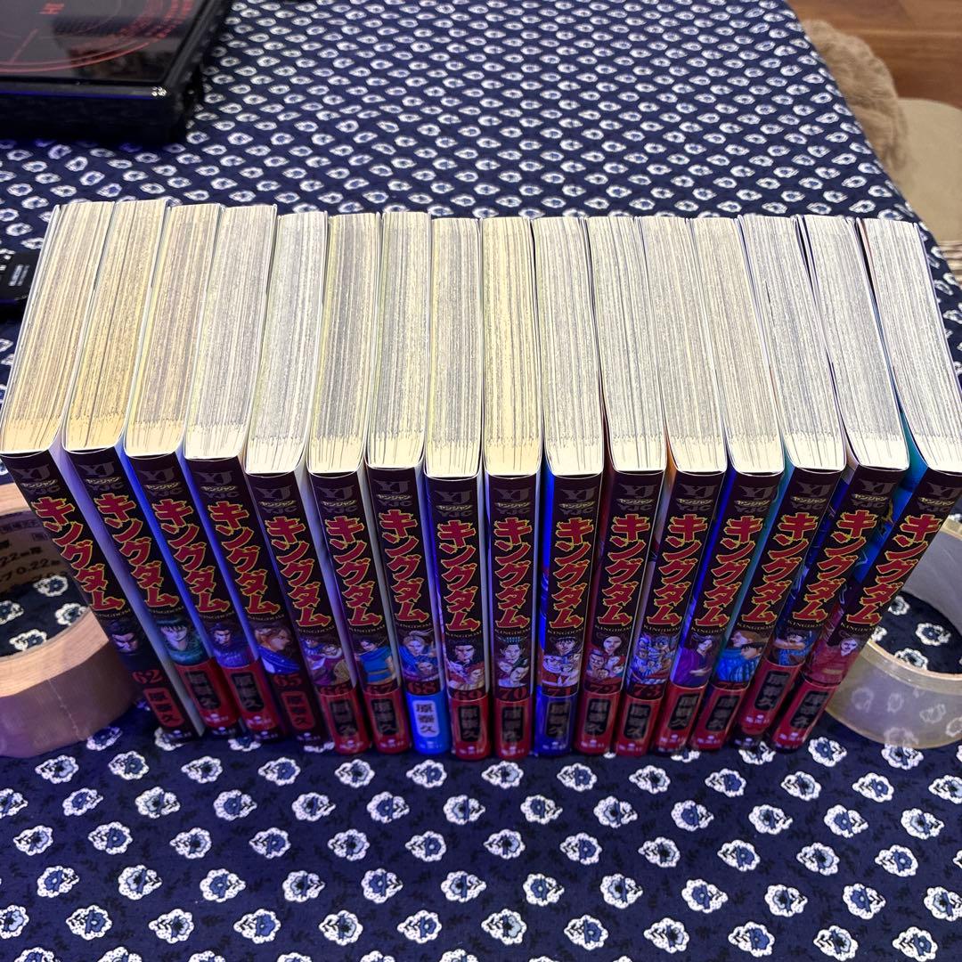 キングダムコミック62〜77巻　新品購入品　美品！