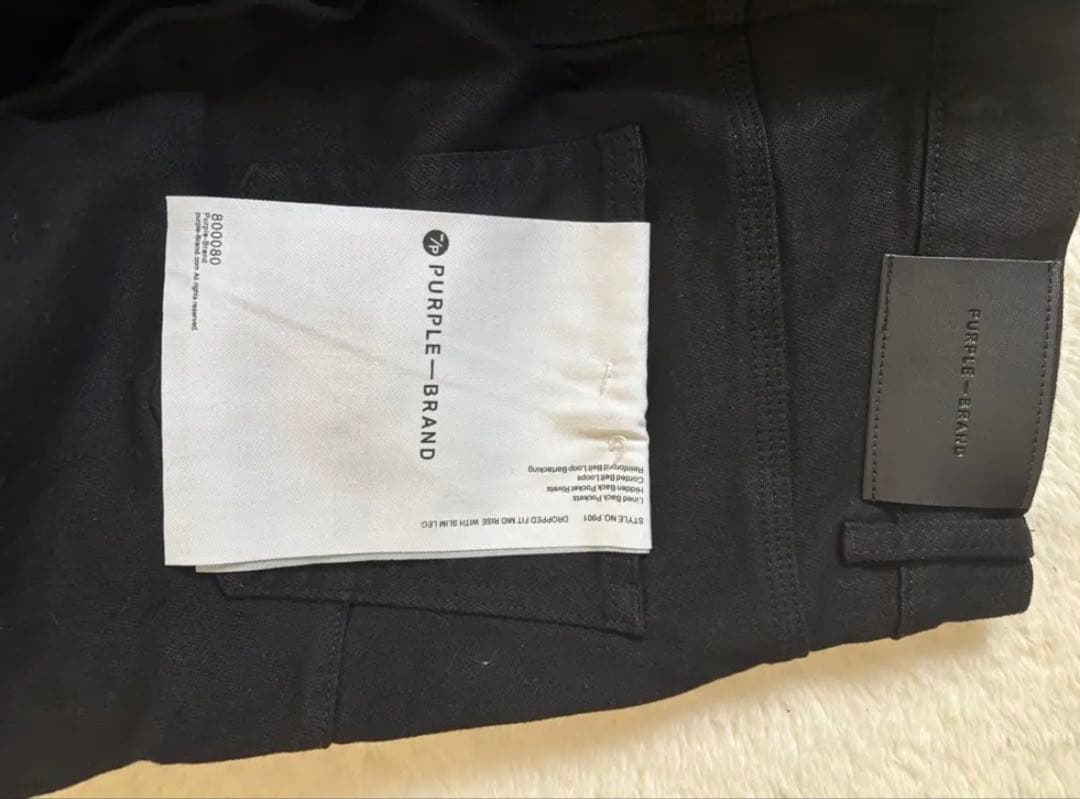 PURPLE BRAND スキニーデニム ブラック サイズ28