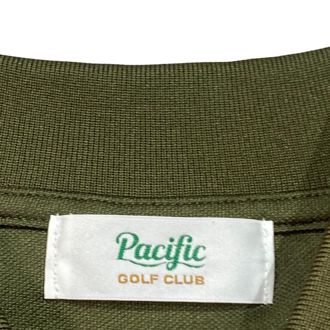 Pacific GOLF CLUB パシフィックゴルフクラブ 半袖ポロシャツ M