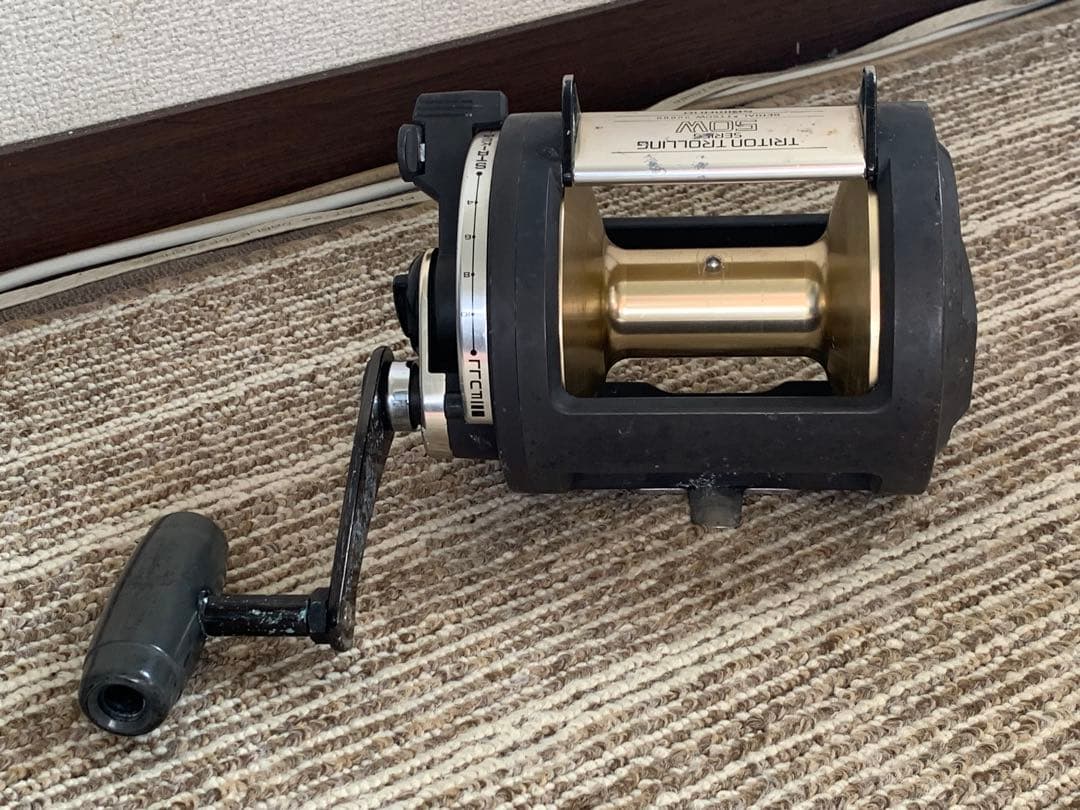 最終値下げ価格 シマノ トライトン トローリング50Wクエ アラ モロコ大物底物