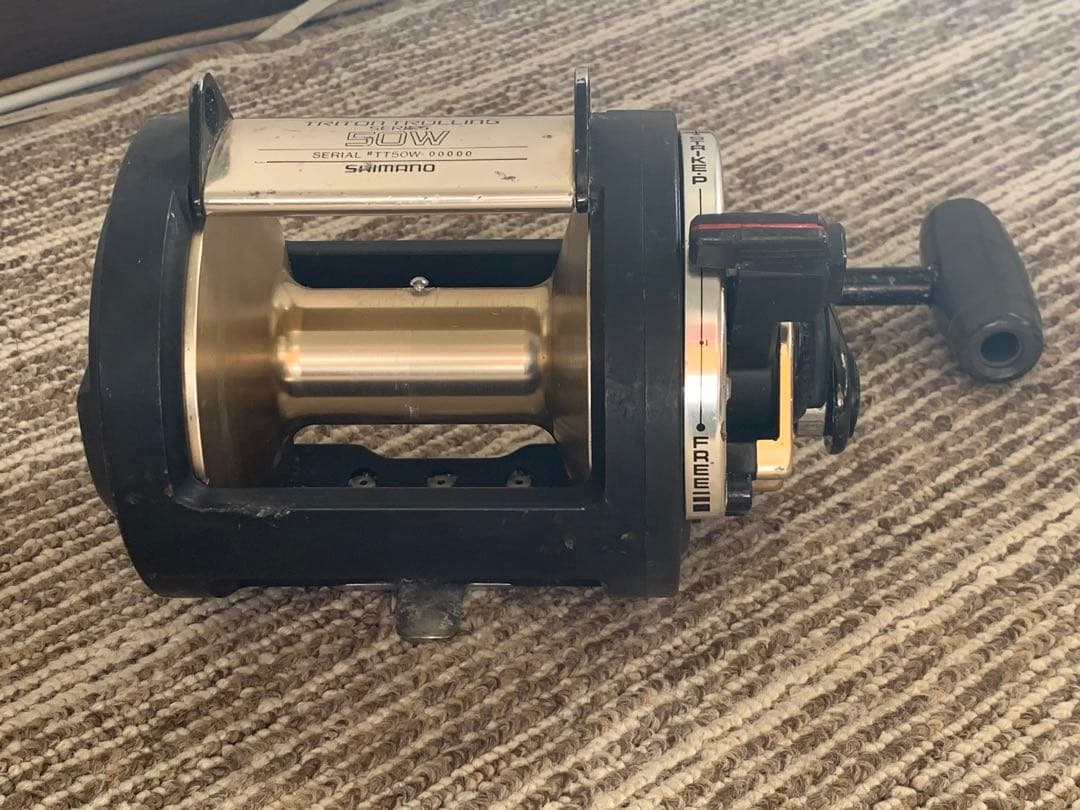 最終値下げ価格 シマノ トライトン トローリング50Wクエ アラ モロコ大物底物