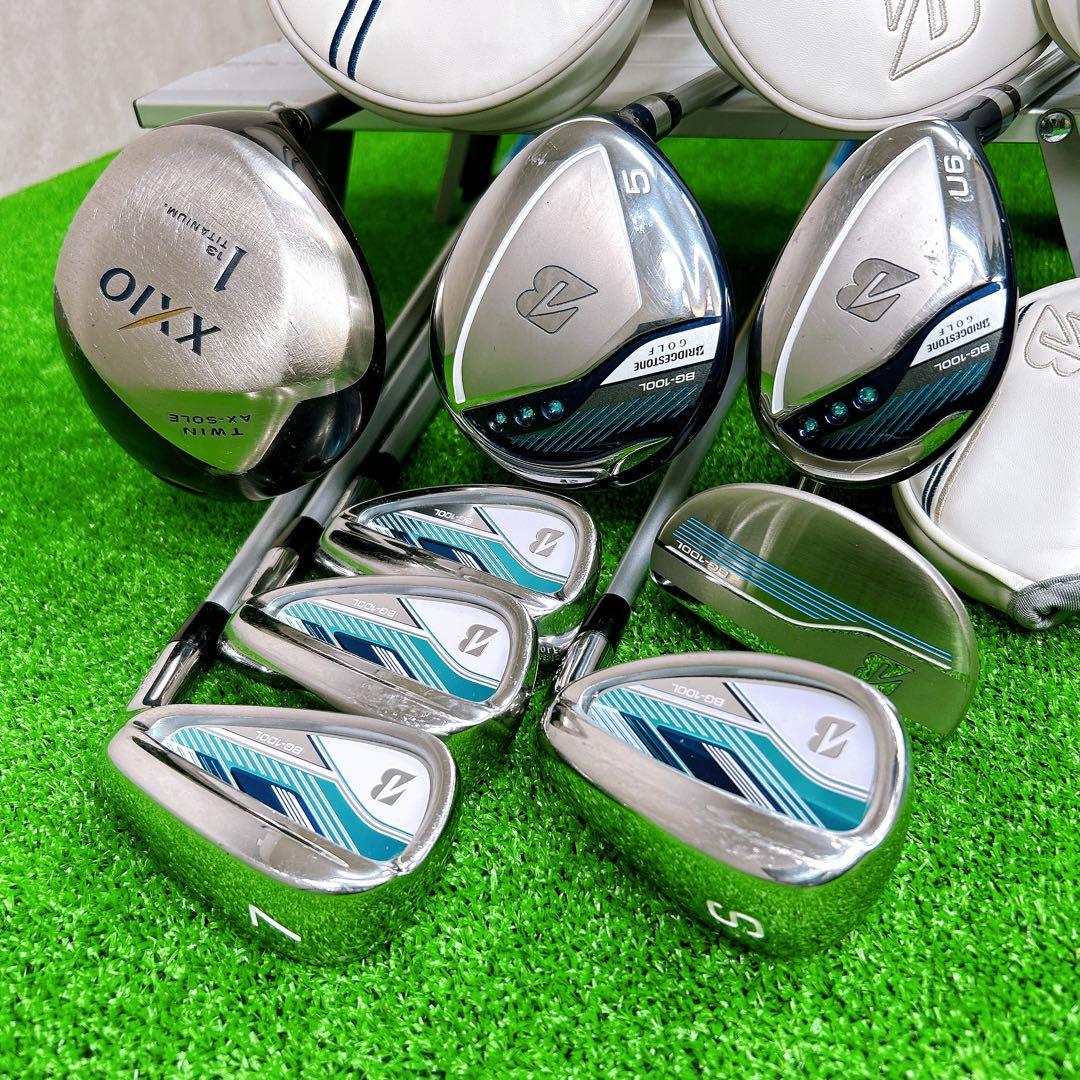 ブリヂストン BG-100L ゼクシオ レディースクラブセット 8本 L 初心者