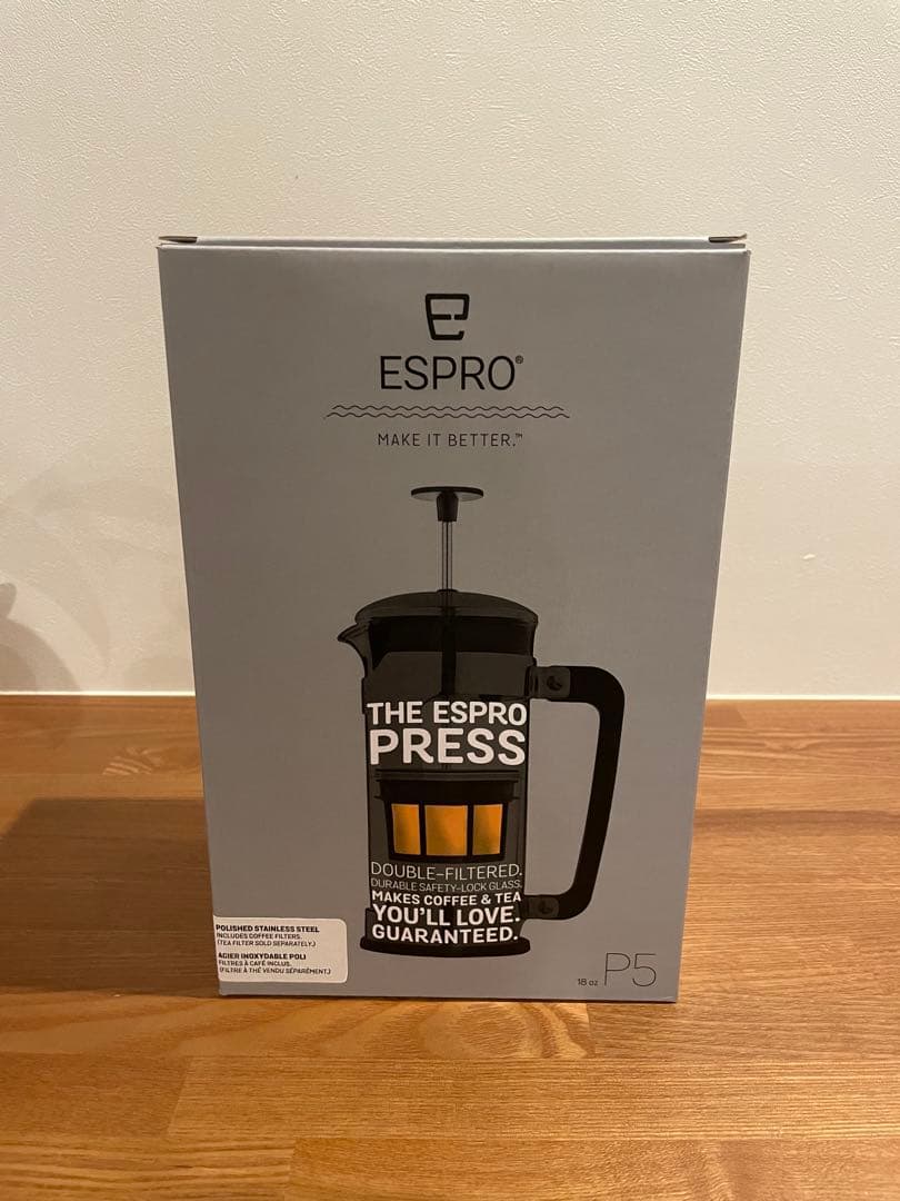 コーヒー　エスプロ　水筒　プレス　お祝い　プレゼント　ご褒美