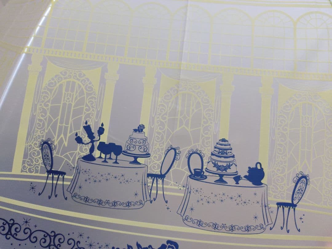 ディズニープリンセス　セブンイレブン限定　ビニール傘セット