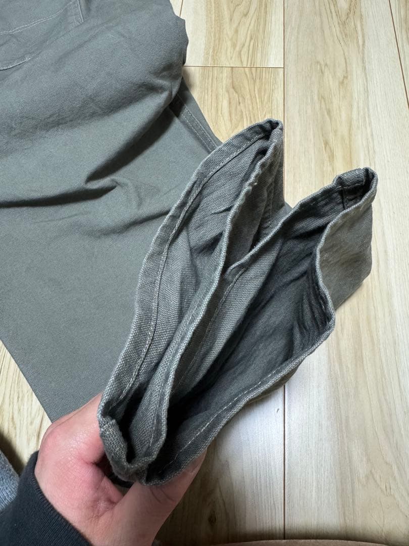 PRISON BLUES ダブルニーワークジーンズ リジッドオリーブ