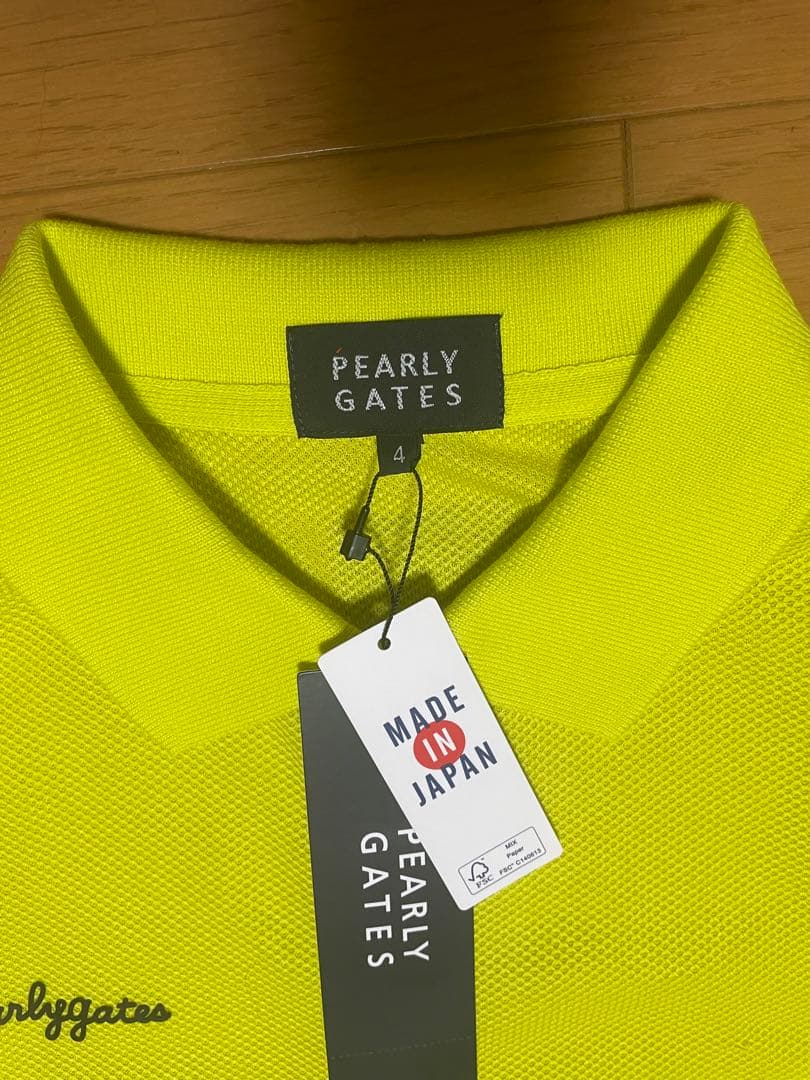 ⭐️3月年度末SALE⭐️ パーリーゲイツ☆新品　半袖ポロシャツ☆ サイズ4